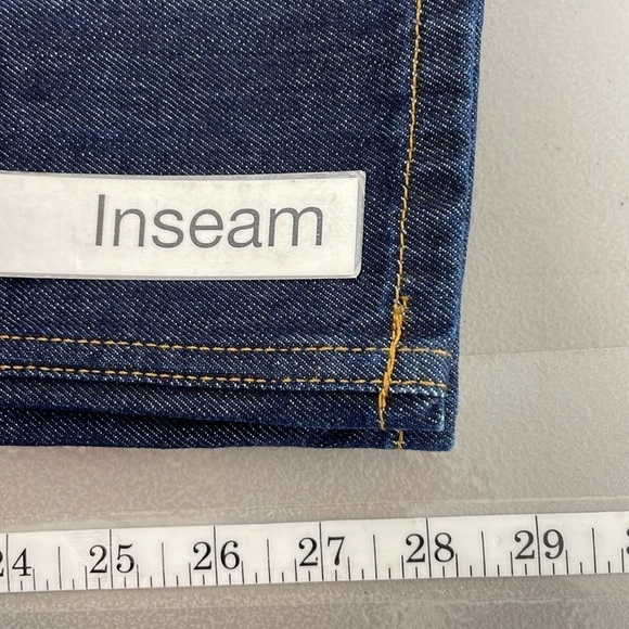 Calvin Rucker Jeans Women's 26 Blue NWT Love Me Boyfriend Buttons Faded Denim - Picture 11 of 11